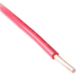 Μονόκλωνο Καλώδιο 4μέτρα, 0.5mm2 Κόκκινο