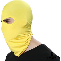 Ghetto Yellow Balaclava 2 Hole Unisex