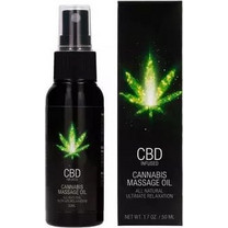 CBD Cannabis Massage Oil - 50 ml
