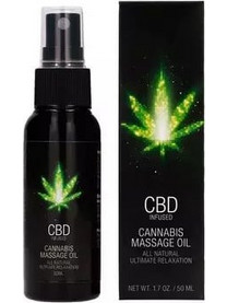 CBD Cannabis Massage Oil - 50 ml