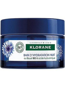 Klorane Water Sleeping Mask Κρεμώδης Μάσκα Προσώπου για Ενυδάτωση με Υαλουρονικό 50ml