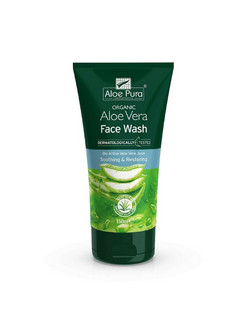 Optima Organic Aloe Vera Face Wash Ενυδατικό Gel Καθαρισμού Προσώπου 150ml