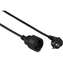 Hama 5M Black Προέκταση Πρίζας