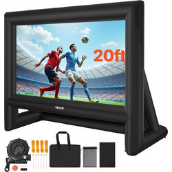Vevor Inflatable Οθόνη Προβολής Projector Δαπέδου 16:9 386x217cm / 148.82"