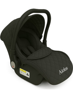 Beboulino Aiolos Κάθισμα Αυτοκινήτου 0-13kg Dark Grey Black