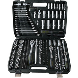 Heinner CTSM029 Σετ Βαλιτσάκι εργαλείων με 216 τμχ CR-V (1/4"3/8"&1/2")