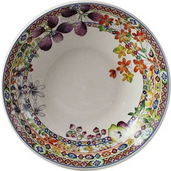 Πιάτο Βαθύ Σετ 4 Τεμαχίων Bagatelle Faience Gien (23 cm)