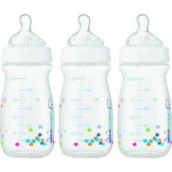 Σετ Πλαστικό Μπιμπερό Natural Comfort 240ml