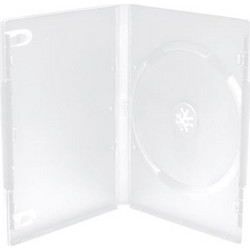 MediaRange DVD Case for 1 Disc 14mm Frosted/Transparent (MRBOX25-M)