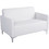 HomeMarkt Nellie Διθέσιος Καναπές από Δερματίνη 113x71x71cm HM3159.22
