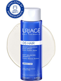 Uriage DS Hair Soft Balancing Σαμπουάν Κερατίνης κατά της Πιτυρίδας 200ml