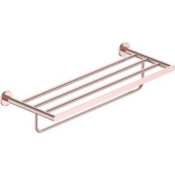 Ραφιέρα Imex Practic CAP003-05/ORC Ματ Rose Gold / Χαλκός PVD 60x22,1x12,2cm