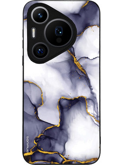 Sonique Marble Series Back Cover Purple Grey (Huawei Pura 70 Pro)