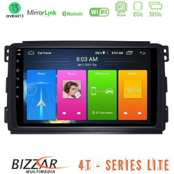 Bizzar U-LVB-SM0833 Ηχοσύστημα Αυτοκινήτου με Οθόνη Αφής USB Bluetooth & GPS
