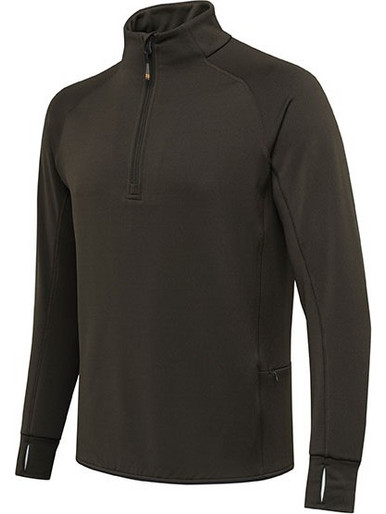 BERETTA Μπλούζα Stretch Tech Half Zip Fleece 07AA Green Moss