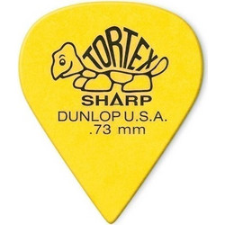 DUNLOP 412P.73 Tortex Sharp .73mm Πέννες (12τεμάχια )
