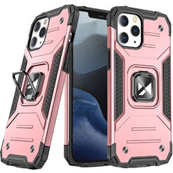 Wozinsky Ring Armor case for iPhone 14 Pro armored cover magnetic holder gold ring - (Wozinsky Ring Armor IPHONE 14 PRO Gold)