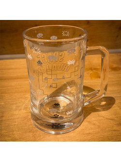 Space - Space Invaders - Beer Glas (350 ml) - 350 ml