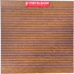 Τάβλα περίφραξης αλουμινίου Golden oak 14x150x6000mm, Styledoors (τιμή βέργας) 6μ