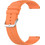 Techsuit Watchband W001 Λουράκι Σιλικόνης Orange (Universal 22mm)