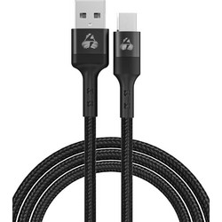 POWERTECH καλώδιο USB σε Micro USB PTR-0125, 12W 2.4A, copper, 1m, μαύρο