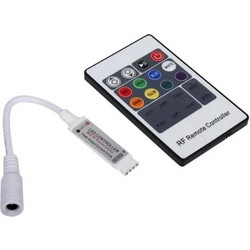 ATC Mini Rf Ασύρματο Rgb Led Τηλεχειριστήριο 5V-24V 12A