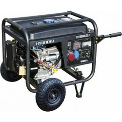 Hyundai HY10000LEK 40C15 Γεννήτρια Βενζίνης Τετράχρονη Μονοφασική με Μίζα 10KVA