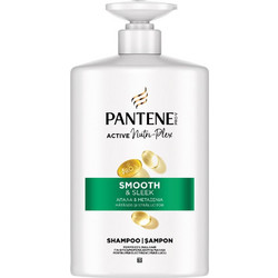 Pantene Pro V Smooth & Silk Σαμπουάν για Ταλαιπωρημένα Μαλλιά 1lt