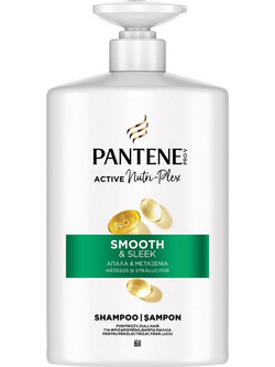 Pantene Pro V Smooth & Silk Σαμπουάν για Ταλαιπωρημένα Μαλλιά 1lt