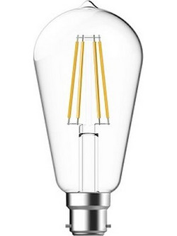 ΛΑΜΠΑ LED FILAMENT ST64 E27 10W 2700K 1350LM