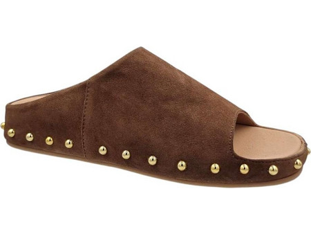 Cat Walk FC23708 Tan Suede Γυναικεία Mules - Παντόφλες