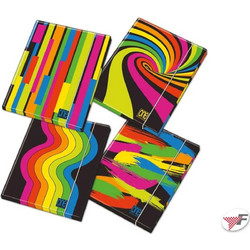 Ντοσιέ Με Λάστιχο Χάρτινο A4 Blasetti Black & Fluo 8467