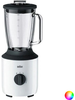 Braun JB3150 Μπλέντερ για Smoothie με Γυάλινη Κανάτα 1.5lt 800W Λευκό