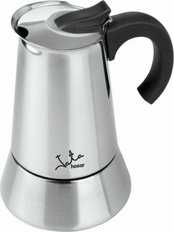 JATA CAX106 ODIN Μπρίκι Espresso 6Cups Inox