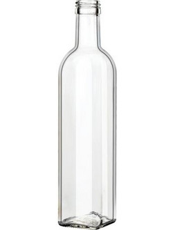 Μπουκάλι Γυάλινο 0,500lt MARASCA (Φ.31,5) - Διαφανές 30τμχ