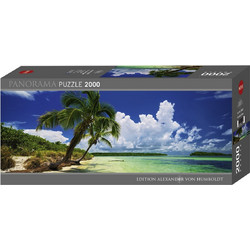 Puzzle Heye Puzzle Panorama Paradise Palms 2000 Κομμάτια