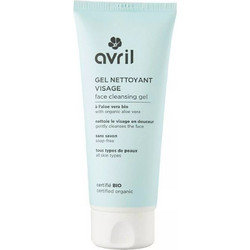 Τζελ καθαρισμού προσώπου 100ml - Certified organic - Avril