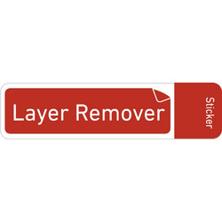 Fast Skin TOP Layer Removal Stickers (900 pcs.)