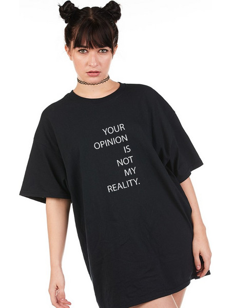 Γυναικείο T-Shirt Vertical Quote - 004