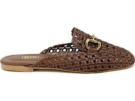 Bigshoes GA1164-05 Δερμάτινο Mule Καφέ