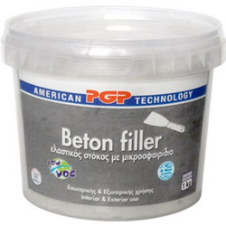 PGP BETON FILLER 0.5KG ΕΛΑΣΤΟΜΕΡΗΣ ΤΣΙΜΕΝΤΟΣΤΟΚΟΣ ΜΕ ΚΕΡΑΜΙΚΑ ΜΙΚΡΟΣΦΑΙΡΙΔΙΑ ΕΤΟΙΜΟΣ ΓΙΑ ΧΡΗΣΗ - PGP