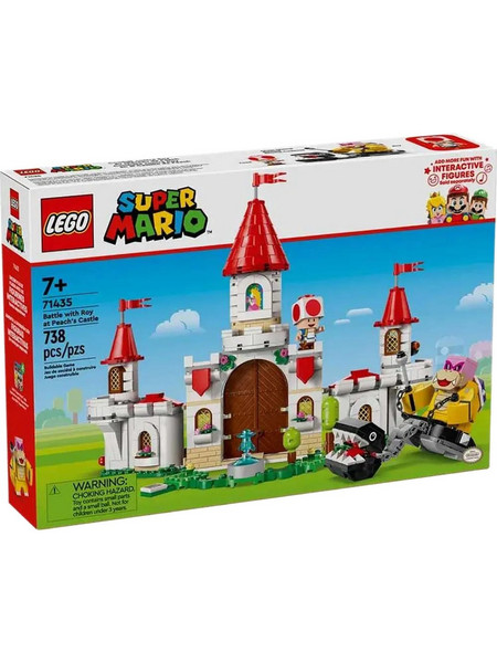 Lego Super Mario Battle With Roy at Peach's Castle για 7+ Ετών 71435