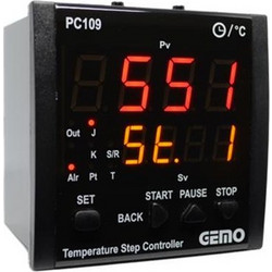 ΘΕΡΜΟΜΕΤΡΟ ΒΗΜ/ΚΟ 96Χ96 PC109-230VAC-R