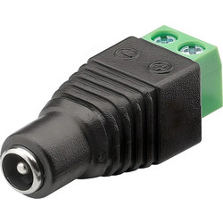 Αντάπτορας Τροφοδοσίας DC Θηλυκός 5.5x2.1mm Με Κλέμα