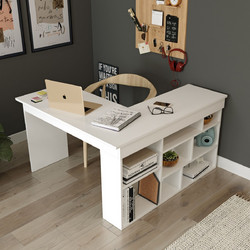 Hanah Home Γωνιακό Γραφείο 129x120x72cm 956LCS1113