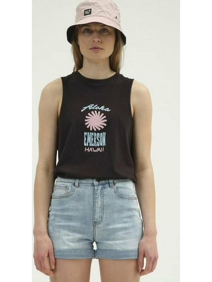 EMERSON WOMEN'S TANK TOP 211.EW37.57 BLACK