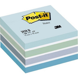 3M Κυβος Χαρτακια 2028B 76X76 Μπλε Αποχρωσεις (450Φ) (076202800)