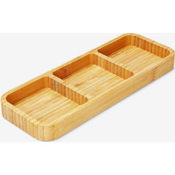 Δίσκος σερβιρίσματος bamboo 33x10x1,8εκ