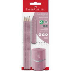 Faber-Castell - Grip 2001 set - Rose Shadows blister card (580073)