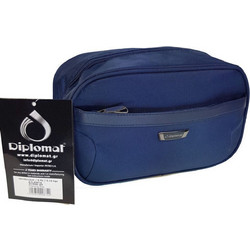 Diplomat ZC998-29 Νεσεσέρ Ταξιδίου με Θήκες 29x12x18cm Μπλε